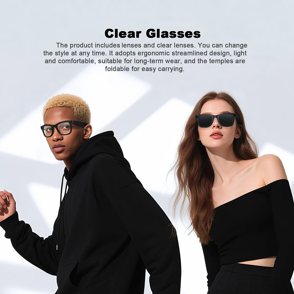 Inteligentne Okulary AI z Kamerą