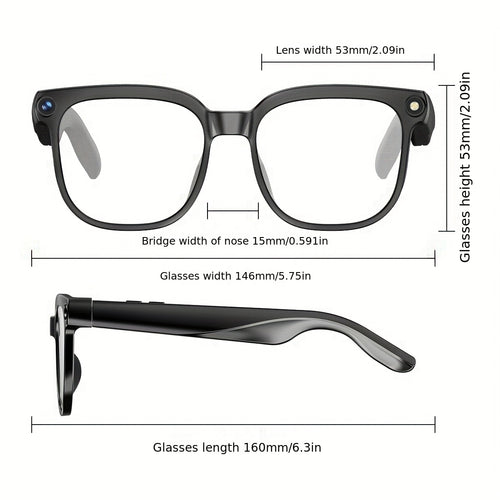 Inteligentne Okulary AI z Kamerą